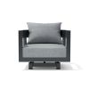 CORONADO ALUMINUM SWIVEL ARMCHAIR