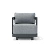 GRANADA ALUMINUM SWIVEL ARMCHAIR
