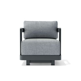 GRANADA ALUMINUM SWIVEL ARMCHAIR