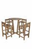 SET-290 DESCANSO SEDONA BAR TABLE 5-PC SET