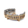 SET-811 CIRCULAR MODULAR DEEP SEATING