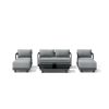 SET-902-AL 6-PC GRANADA ALUMINUM DEEP SEATING