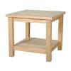 BAHAMA 22″ SQUARE SIDE TABLE 2-TIER