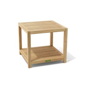 GLENMORE SIDE TABLE WITH SHELF