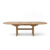 SAHARA 106″ OVAL DOUBLE EXTENSION TABLE
