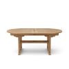 SAHARA 106″ OVAL DOUBLE EXTENSION TABLE