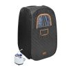 VEVOR Compact Portable Steam Sauna Tent, 1200 Watt Sauna Blanket with Chair & Storage Bag, Home Therapeutic Sauna Tent for Detox Relaxation