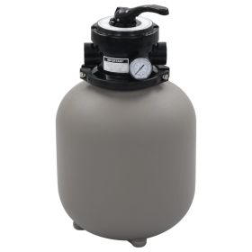 Pool Filter Grey High-density polyethylene 14-inch Durable