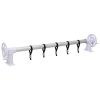 Pool Cover Roller Silver and white Plastic, aluminum Adjustable