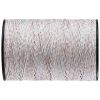 VEVOR Electric Fence Wire, 2625Ft 800M Portable Polywire, 3/32" Diameter 9 Mixed Metal Strands for Reliable Conductivity and UV, Rust Resistance