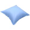 Pool Pillow Set of 2 Blue PVC 43.3 in x 43.3 in