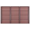 Floor Element Brown Wood plastic composite 40.0 x 24.8 x 2.2 in