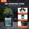 VEVOR DWC Hydroponics Grow System, Hydroponic Growing System with Top Drip Kit, Deep Water Culture 5-Gallon 4 Buckets, with Air Pump