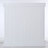 2 pcs x Privacy Fence Panels 6ft.H x 6ft.W White Vinyl Fence set of 2 Pcs