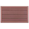 Floor Element Brown Wood plastic composite 40.0 x 24.8 x 2.2 in