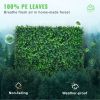 VEVOR 12PCS 20x20inch Artificial Boxwood Panels,Boxwood Hedge Wall Panels,Artificial Grass Backdrop Wall 1.6"