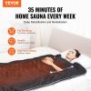 VEVOR Sauna Blanket for Detoxification, Portable Far Infrared Sauna for Home, Oxford Sauna Bag Carbon Fiber Heating