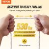 VEVOR Electric Fence Wire, 656Ft 200M Portable Polywire, 1/4" Diameter 6 Stainless Steel Strands for Reliable Conductivity and UV, Rust Resistance