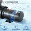VEVOR Swimming Pool Pump 2.0HP 115V 1500W, Single Speed Pumps for Above Ground Pool, Powerful Pool Pumps with Strainer Basket, 5400 GPH Max. Flow