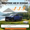 VEVOR 10 x 20 ft Carport Replacement Canopy Cover, Garage Top Tent Shelter Tarp Heavy-Duty Waterproof & UV Protected