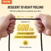 VEVOR Electric Fence Wire, 1000Ft 305M Portable Polywire, 1/4" Diameter 2 Copper Strands for Reliable Conductivity and Rust Resistance