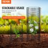 VEVOR 6 Pack Plant Protector from Animals, 12.6'' Dia. x 14'' H Chicken Wire Plant Protector, Plant Cages for Outdoor Plants, Flowers & Vegetables