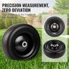 VEVOR Tubeless Mower Wheels, 11x4-5" Size, Pair of Flat-Free PU Tires on Rims, 3.4" Hub, 3/4" Bushing, Includes 20 Adapters