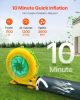 VEVOR Inflatable Nightclub, 26.2 x 19.7 x 13.1 Ft, Blow up Party Tent with Disco Lights & 1100W Blower, Large Inflatable Night Club Tent for Adults