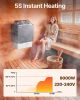 VEVOR Sauna Heater, 9KW 220V Electric Sauna Stove, Steam Bath Sauna Heater with External Digital Controller