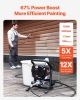VEVOR Stand Airless Paint Sprayer, 3000PSI 750W Efficient Electric Airless Sprayer,for Home Interior and Exterior Furniture and Fences