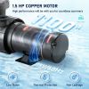 VEVOR Swimming Pool Pump 1.5HP 115V 1100W, Single Speed Pumps for Above Ground, Powerful Pool Pumps with Strainer Filter Basket, 5280 GPH Max. Flow