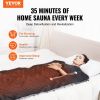 VEVOR Sauna Blanket for Detoxification, Portable Far Infrared Sauna for Home, Oxford Sauna Bag w/ Carbon Fiber Heating
