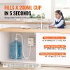VEVOR Water Pump System for 5 Gallon Bottles, Automatic Electric Dispenser, Single Inlet, Suitable for Coffee/Tea Appliances, Fridges, Ice Machines