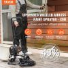 VEVOR 750W Stand Airless Paint Sprayer, 3000PSI High Efficiency Electric Airless Sprayer With Cart