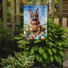 German Shepherd Easter Egg Hunt Garden Flag Mailbox Flag Decorative Yard Flag Banner Outside Patio Artwork Yard Flower Beds, Garden Size, Multicolor